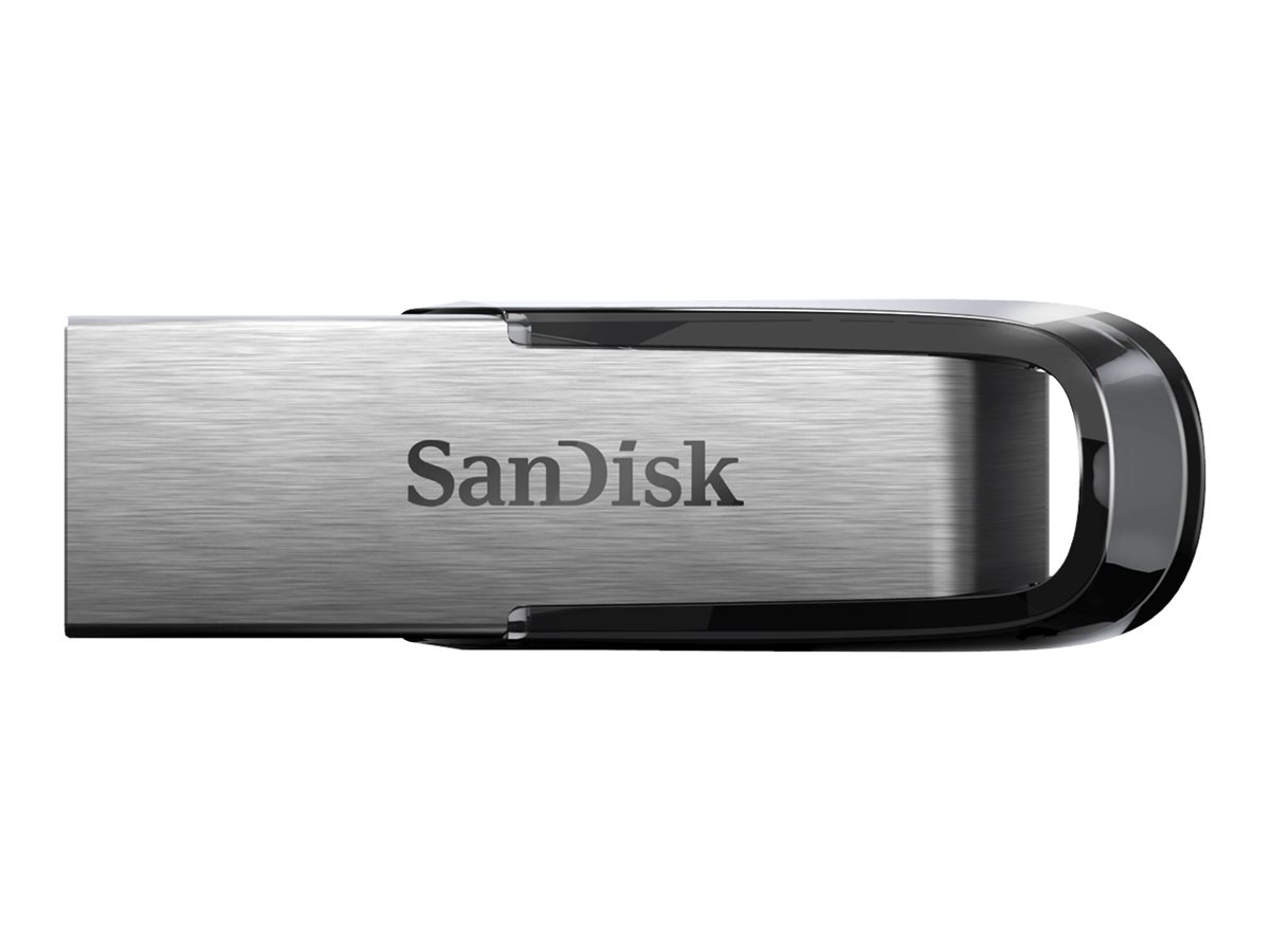 SanDisk USB-Stick Ultra Flair silber, schwarz 16 GB