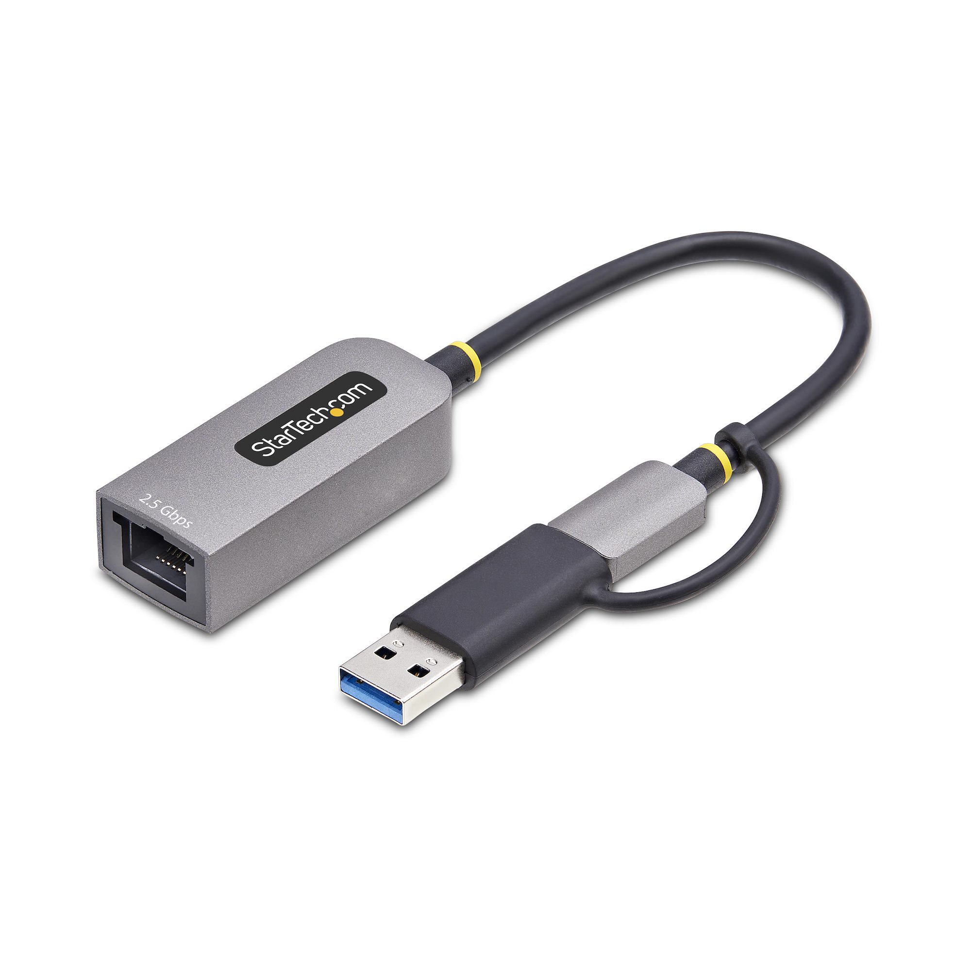 STARTECHCOM 25GbE USB C Ethernet Adapter mit USBA Adapter USBC LANRJ45 Netzwerkadapter USB 30 TypC 25Gb Netzwerk