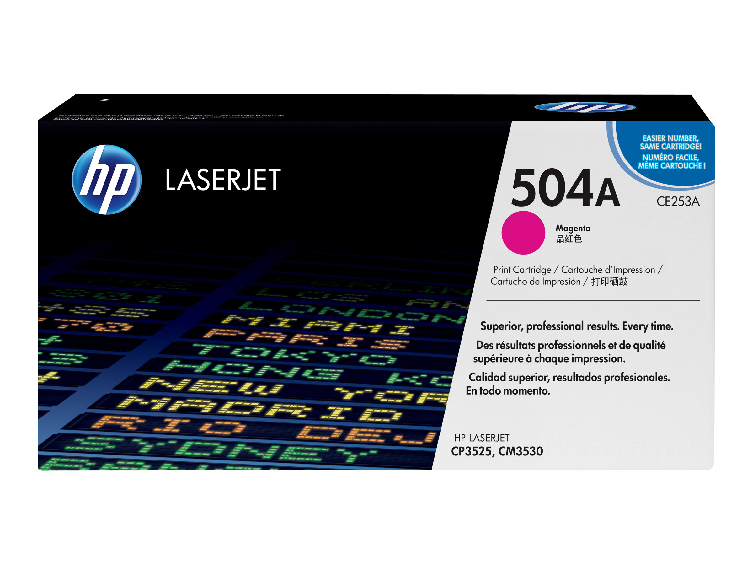 HP 504A (CE253A) magenta Tonerkartusche