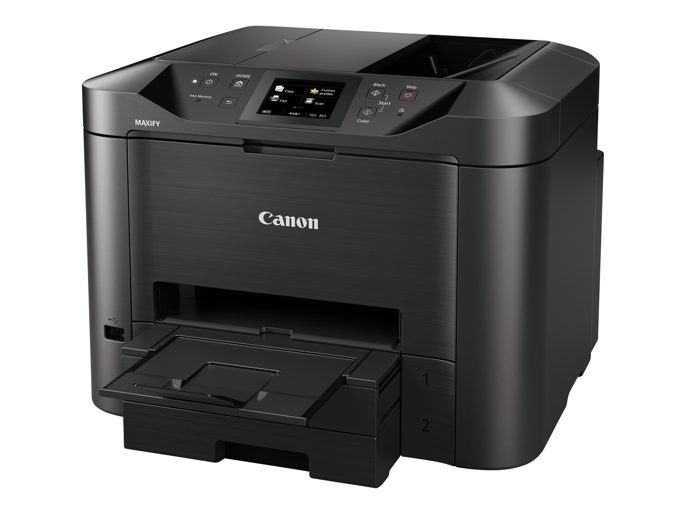 Canon MAXIFY MB5450 4 in 1 Tintenstrahl-Multifunktionsdrucker schwarz Canon MAXIFY MB5450 4 in 1 Tintenstrahl-Multifunktionsdrucker schwarz