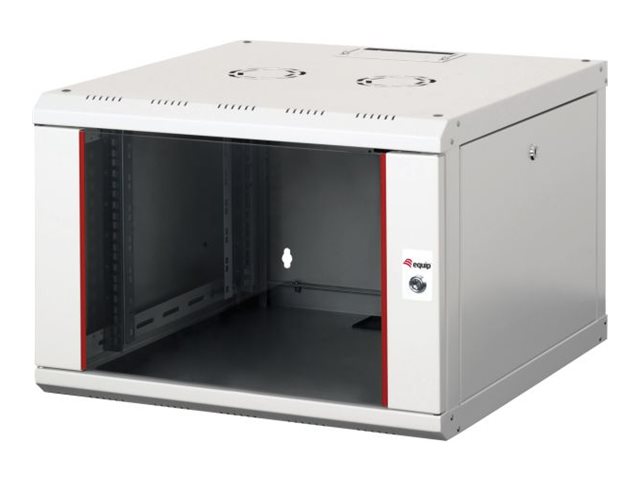 19 Netzwerkschrank Glastuer PM 600x600mm 7HE grau