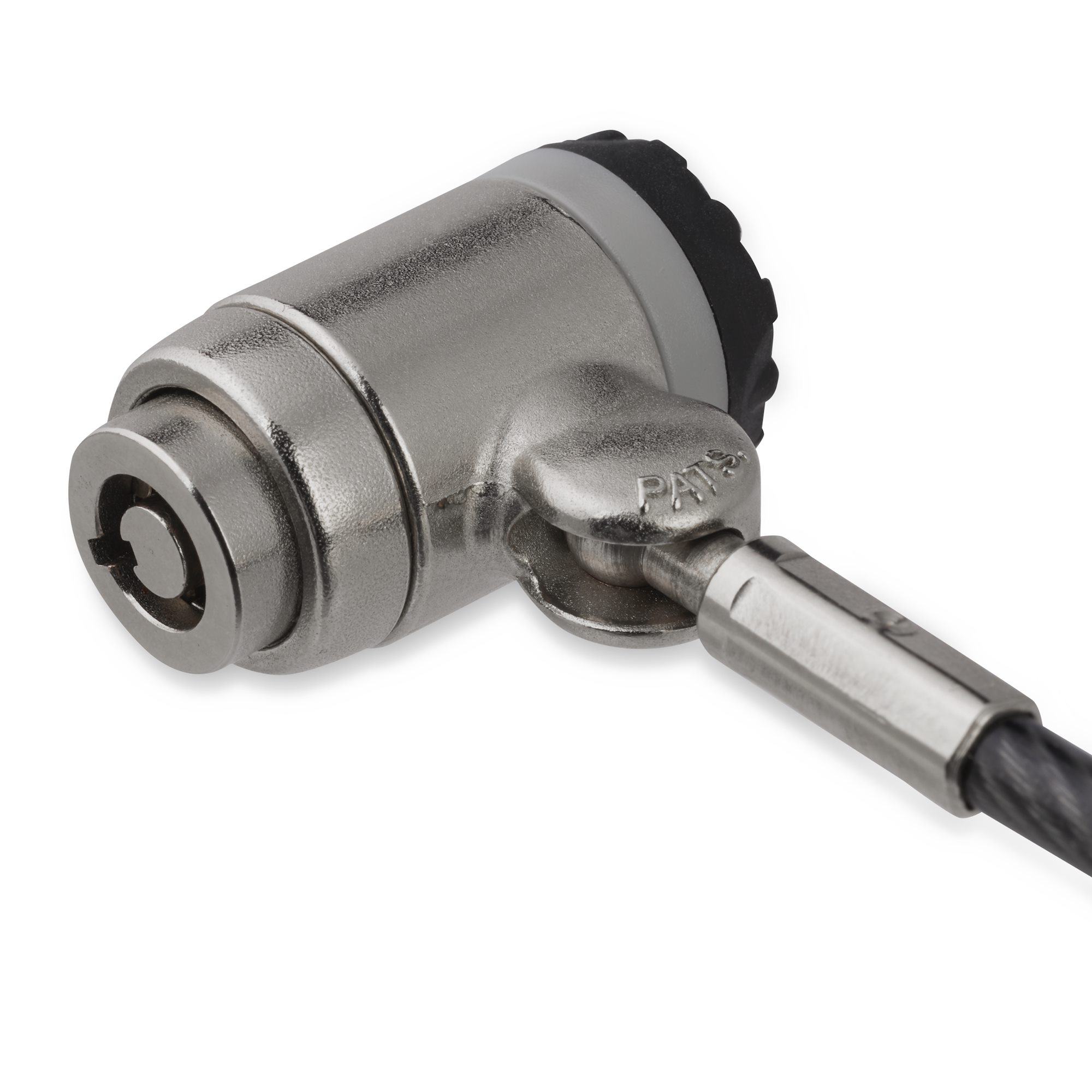 STARTECHCOM Keyed Cable Lock PushtoLock Button 2 m Steel Cable Locking Cable for Laptop Computer Cable Lock