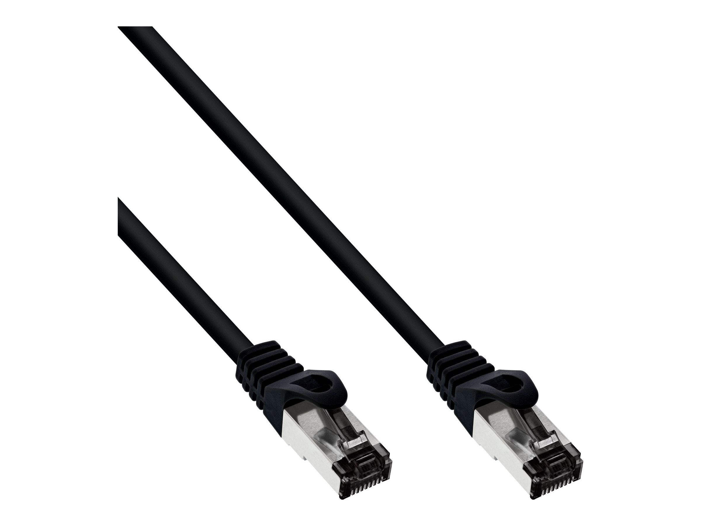 INLINE Patchkabel Cat.8.1 S/FTP PiMf 2000MHz halogenfrei Kupfer schwarz 10m INLINE Patchkabel Cat.8.1 S/FTP PiMf 2000MHz halogenfrei Kupfer schwarz 10m