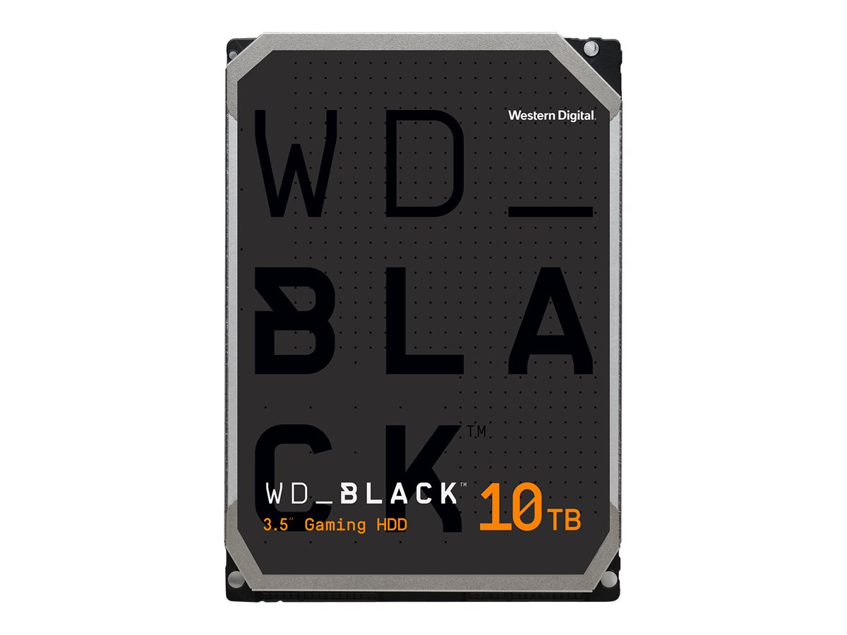 WD Desktop Black 10TB HDD 7200rpm 6Gb/s serial ATA sATA 256MB cache 8,9cm 3,5Zoll intern RoHS compliant Bulk
