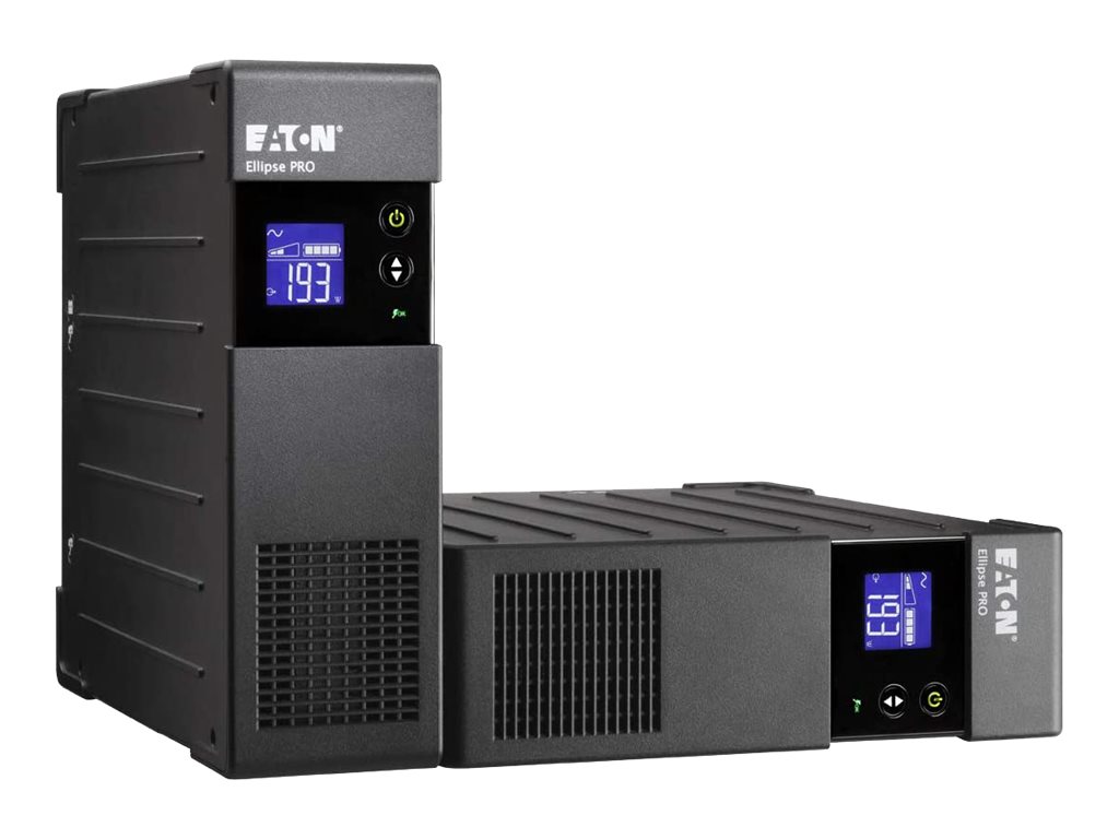 EATON USV Ellipse PRO 1200 USB DIN rack/tower - AC 230 V - 750 Watt - 1200 VA - USB - Shuko 8 Output - 2U - 48,26cm 19Zoll