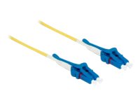 Delock Kabel Lichtwellenleiter LC LC Singlemode OS2 Uniboot 2 m