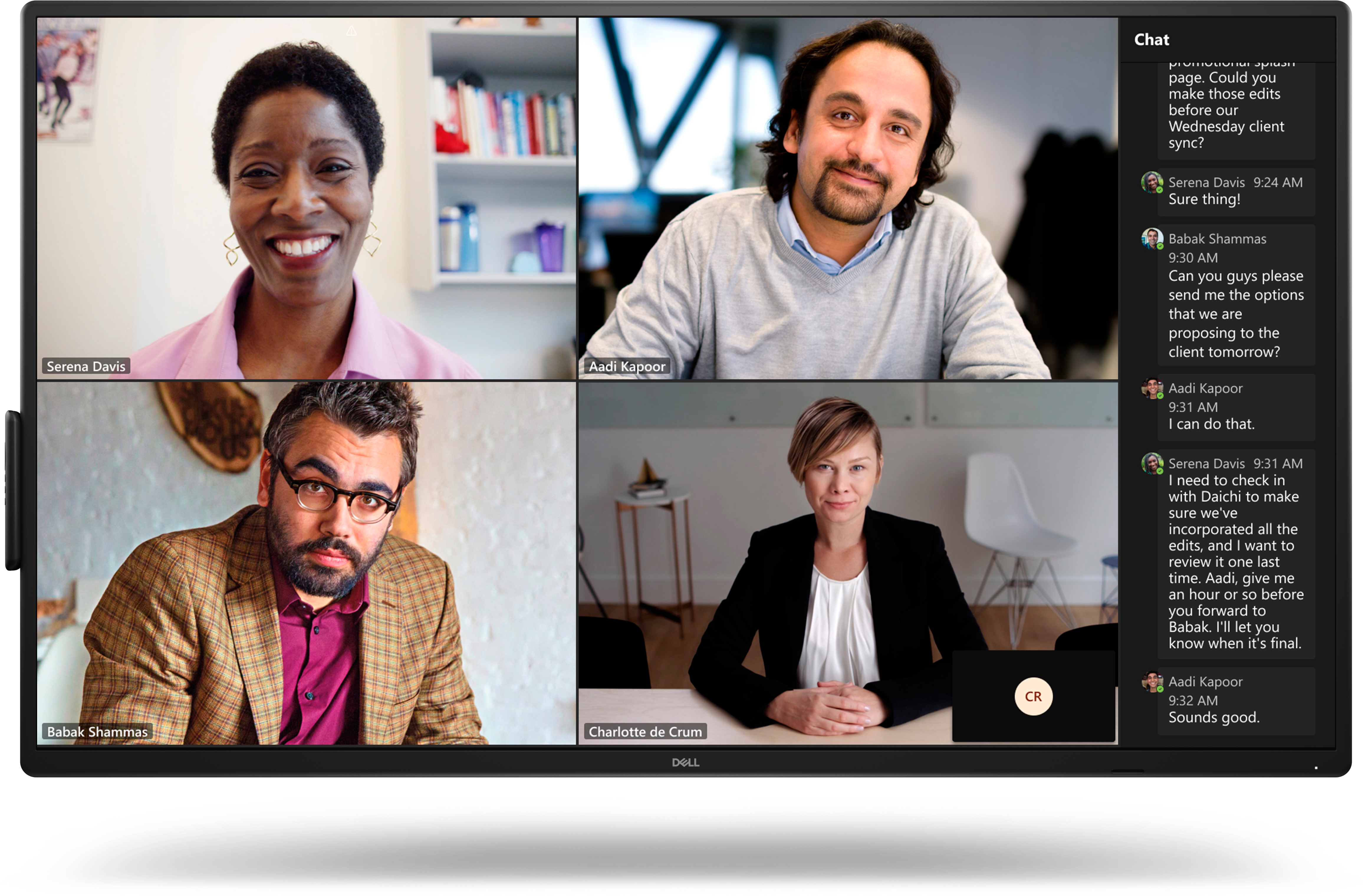 Dell P5525QC 55 Zoll 4K UHD Konferenz