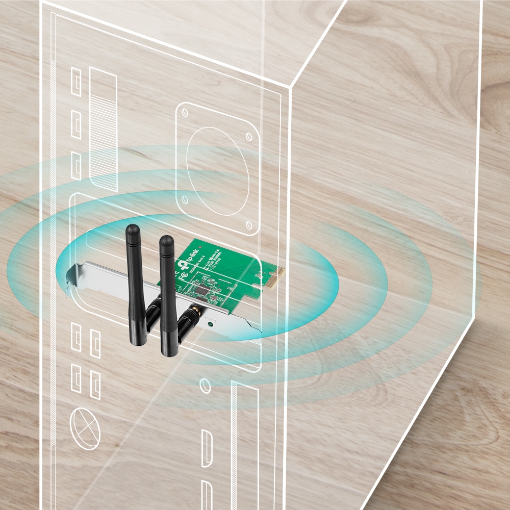 TPLINK N300 WLAN PCI ADAPTER