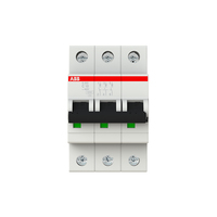ABB Stotz-KontaktLeitungsschutzschalter S203-C10 C10A 3polig 6kA
