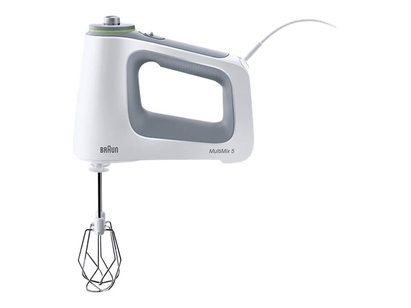 Braun MultiMix Handmixer HM 5137, 750 Watt Weiß