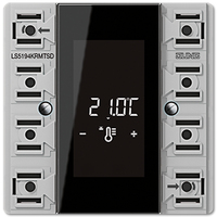 Jung Kompakt-Raumcontrollermodul LS5194KRMTSD 4fach KNX