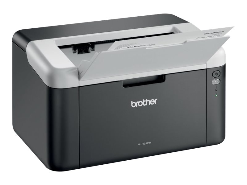 BROTHER HL-1212W A4 monochrom Laserdrucker 20ppm 2400x600pi 150 Blatt Papierzufuhr WLAN