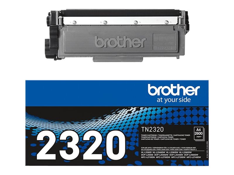 TN2320 BROTHER DCP Toner black HC 2600