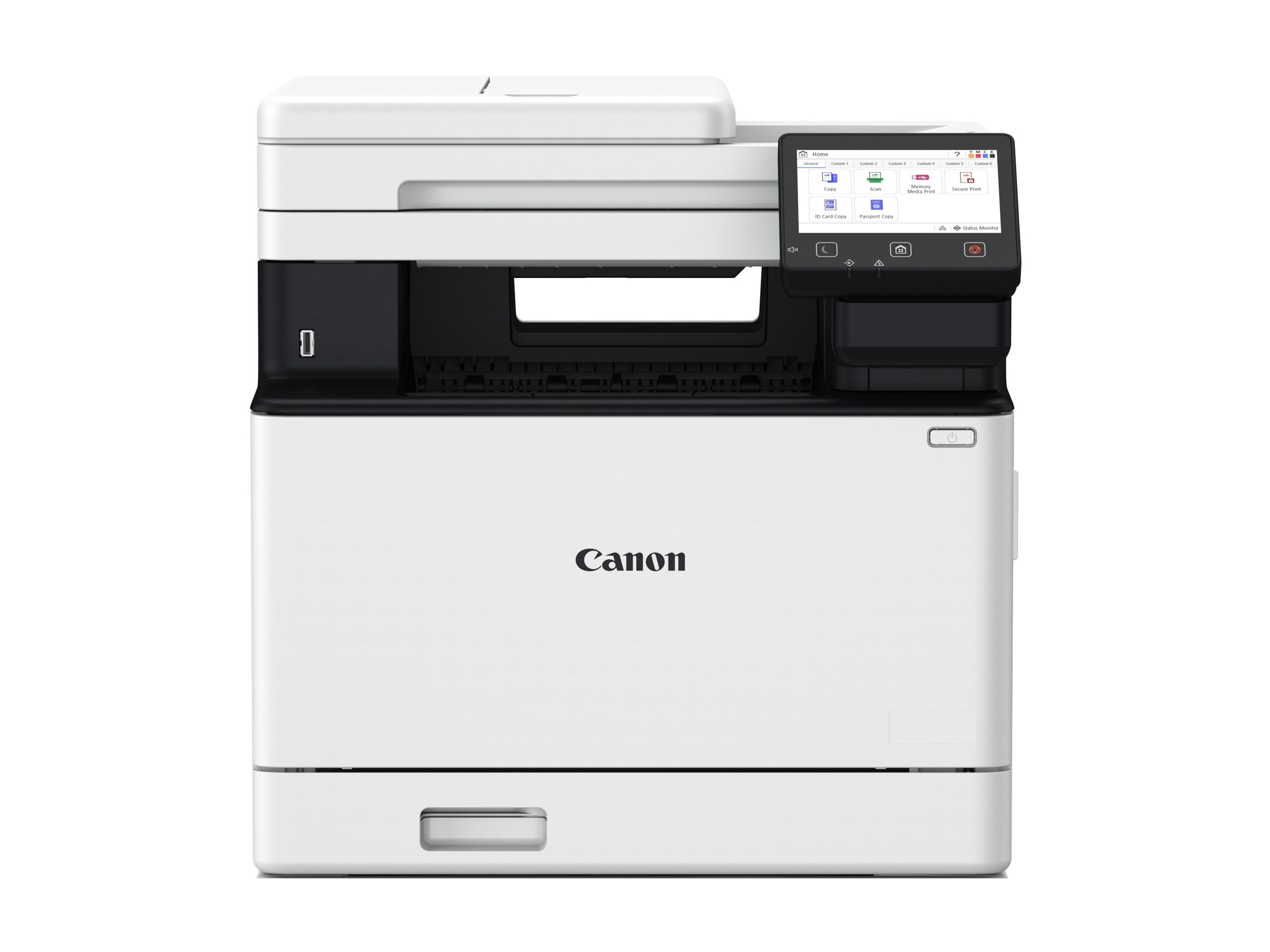 Canon iSENSYS MF752Cdw II 3 in 1 FarblaserMultifunktionsdrucker grau