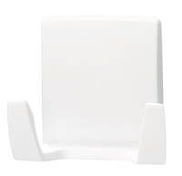 tesa WATERPROOF Large Doppel Klebehaken fuer max 3,0 kg, 2,0 x 5,0 cm, 1 St