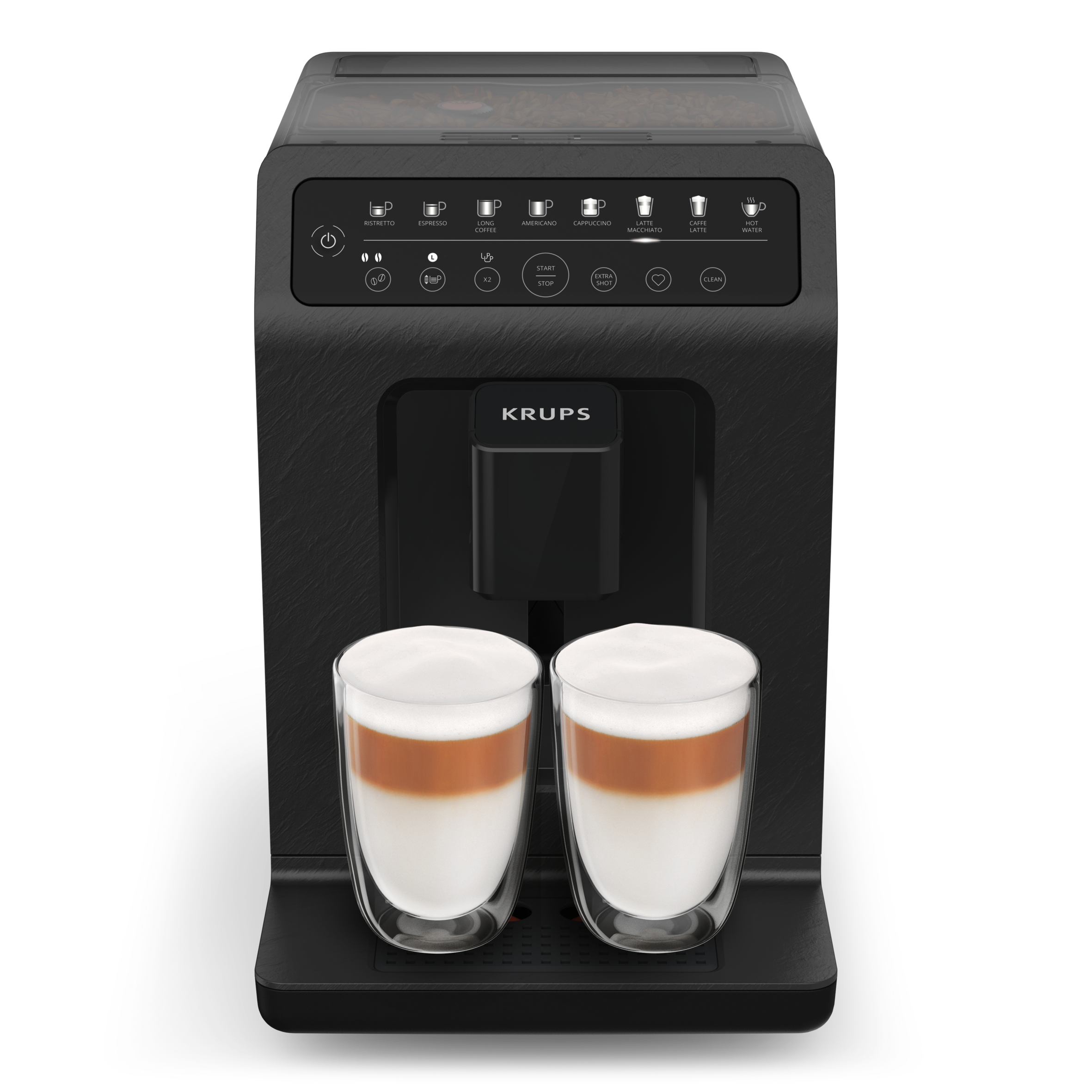Krups Evidence EA897B10 EcoDesign Automatische Kaffeemaschine mit Cappuccinatore 15 bar