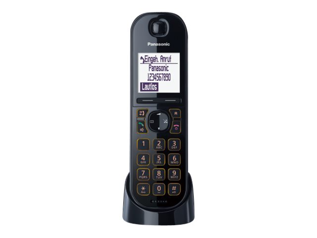 Panasonic KX-TGQ200 Zusatz-Mobilteil schwarz Panasonic KX-TGQ200 Zusatz-Mobilteil schwarz