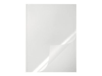 50 DURABLE Klemmschienenhuellen DIN A4 transparent genarbt 0,22 mm