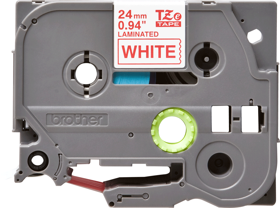TZE252 BROTHER PT Schriftband 24mm weiss