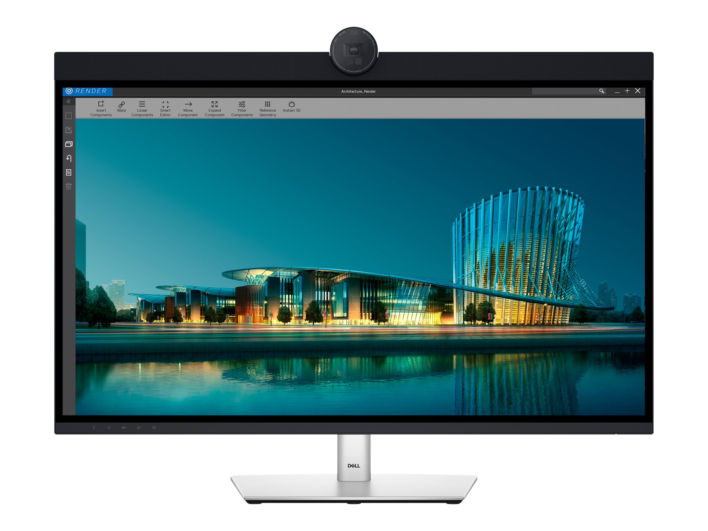 DELL UltraSharp 32 6K Monitor - U3224KBA - 79,94cm 31,5Zoll IPS 16:9 6144x3456 450cd/m2 2000:1 HDMI mDP USB-C