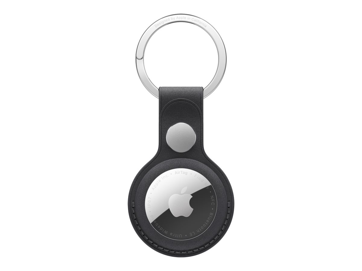 APPLE AirTag FineWoven Key Ring Black