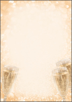 SIGEL Motivpapier Champagne Motiv DIN A4 90 gqm 100 Blatt