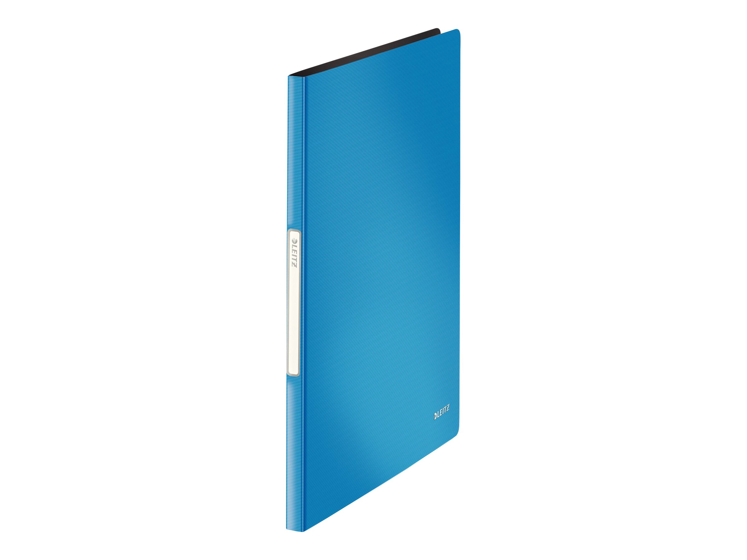 LEITZ Solid Sichtbuch DIN A4, 20 Huellen hellblau