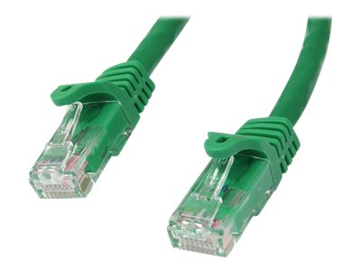 STARTECH.COM 2m Cat6 Gigabit Snagless Patchkabel - RJ45 UTP Netzwerkkabel mit Schutzmanschette - Cat 6 Kabel - Gruen STARTECH.COM 2m Cat6 Gigabit Snagless Patchkabel - RJ45 UTP Netzwerkkabel mit Schutzmanschette - Cat 6 Kabel - Gruen