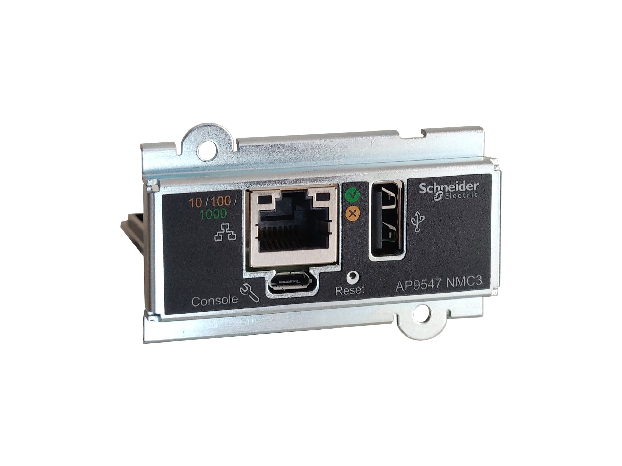 APC Network Management Card 3 UPS Network Management Cards for Easy UPS 3 Series 3-Phase remotely monitor and manage the UPS APC Network Management Card 3 UPS Network Management Cards for Easy UPS 3 Series 3-Phase remotely monitor and manage the UPS
