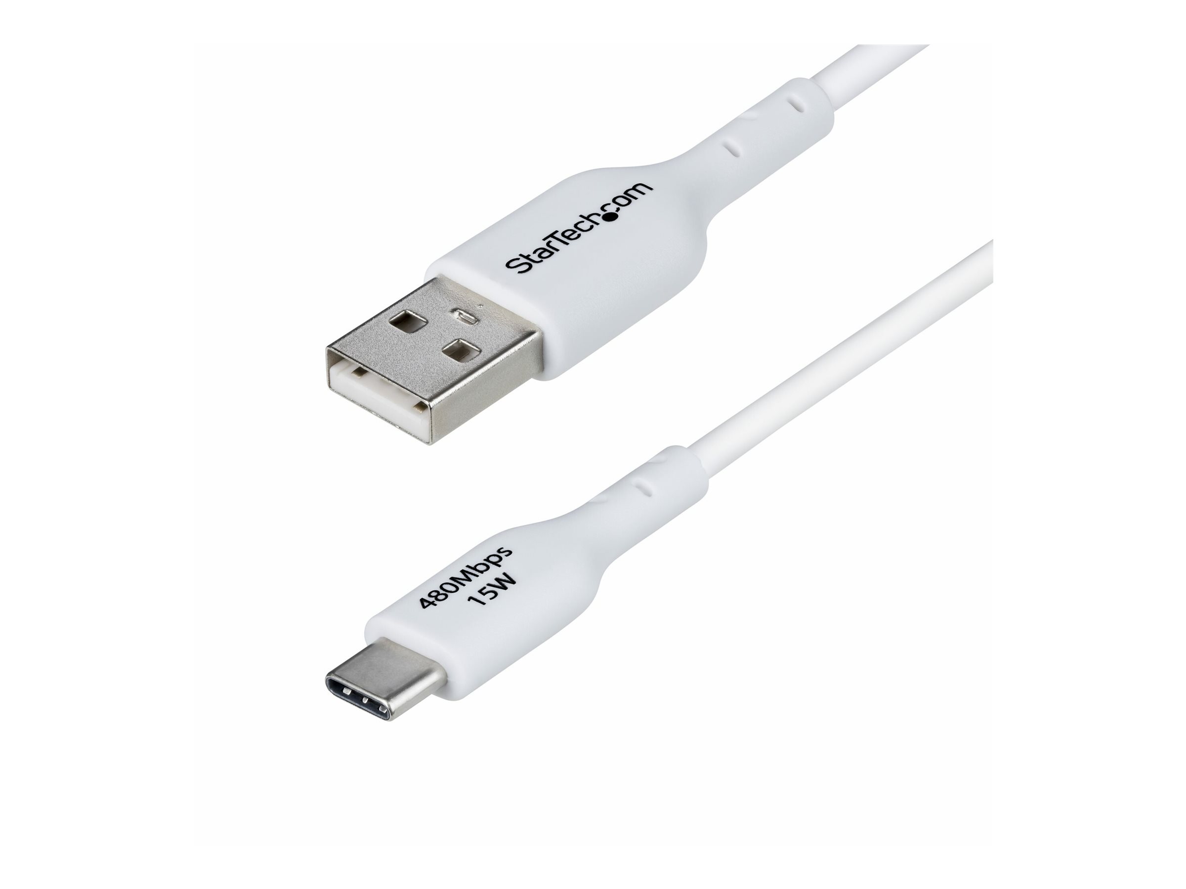 StarTech.com USB-A to USB-C Kabel 1 m 3 A Weiß