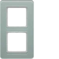 Berker Rahmen 10126079 2fach Q.7 Glas polarweiss Berker Rahmen 10126079 2fach Q.7 Glas polarweiss