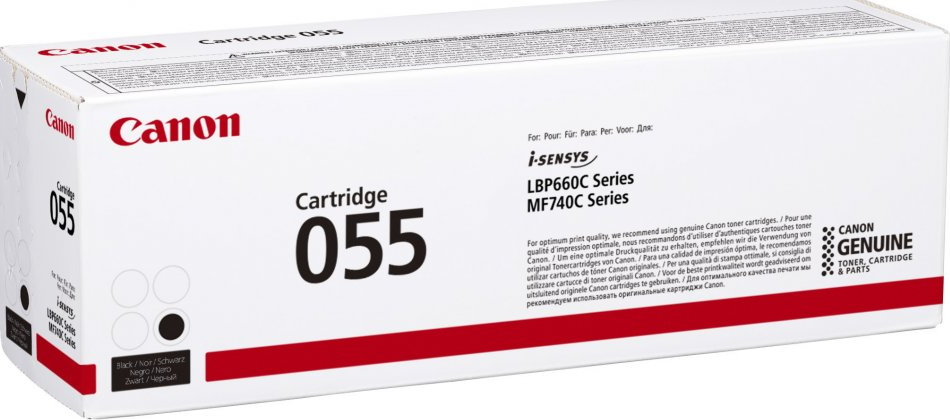 Canon 055 BK schwarz Toner