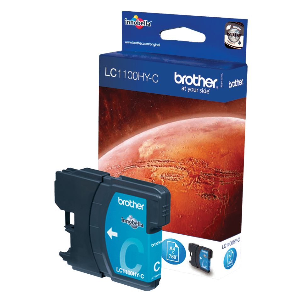 Brother LC1100HYC Patrone Cyan