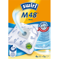 swirl MicroPor Filtration M 48 Staubsaugerbeutel, 4 St