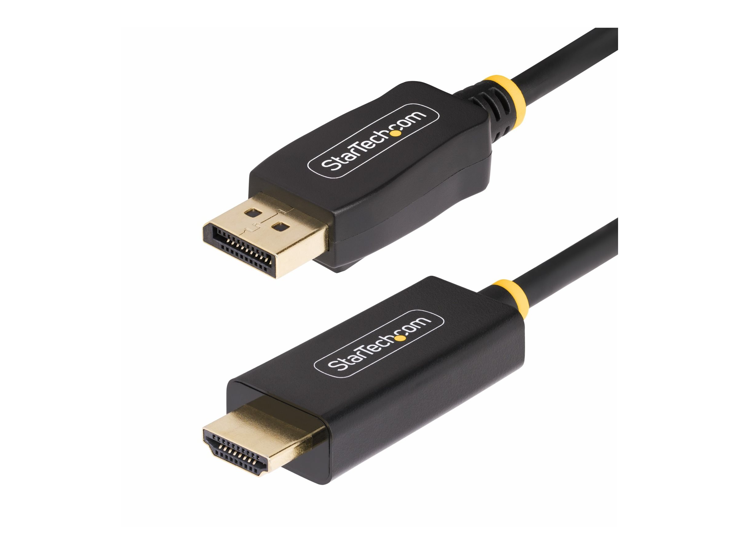 STARTECH.COM 1meter Aktiver DisplayPort auf HDMI Adapterkabel 4K 60Hz mit HDR DP zu HDMI 2.0b Kabel DP auf HDMI Adapter