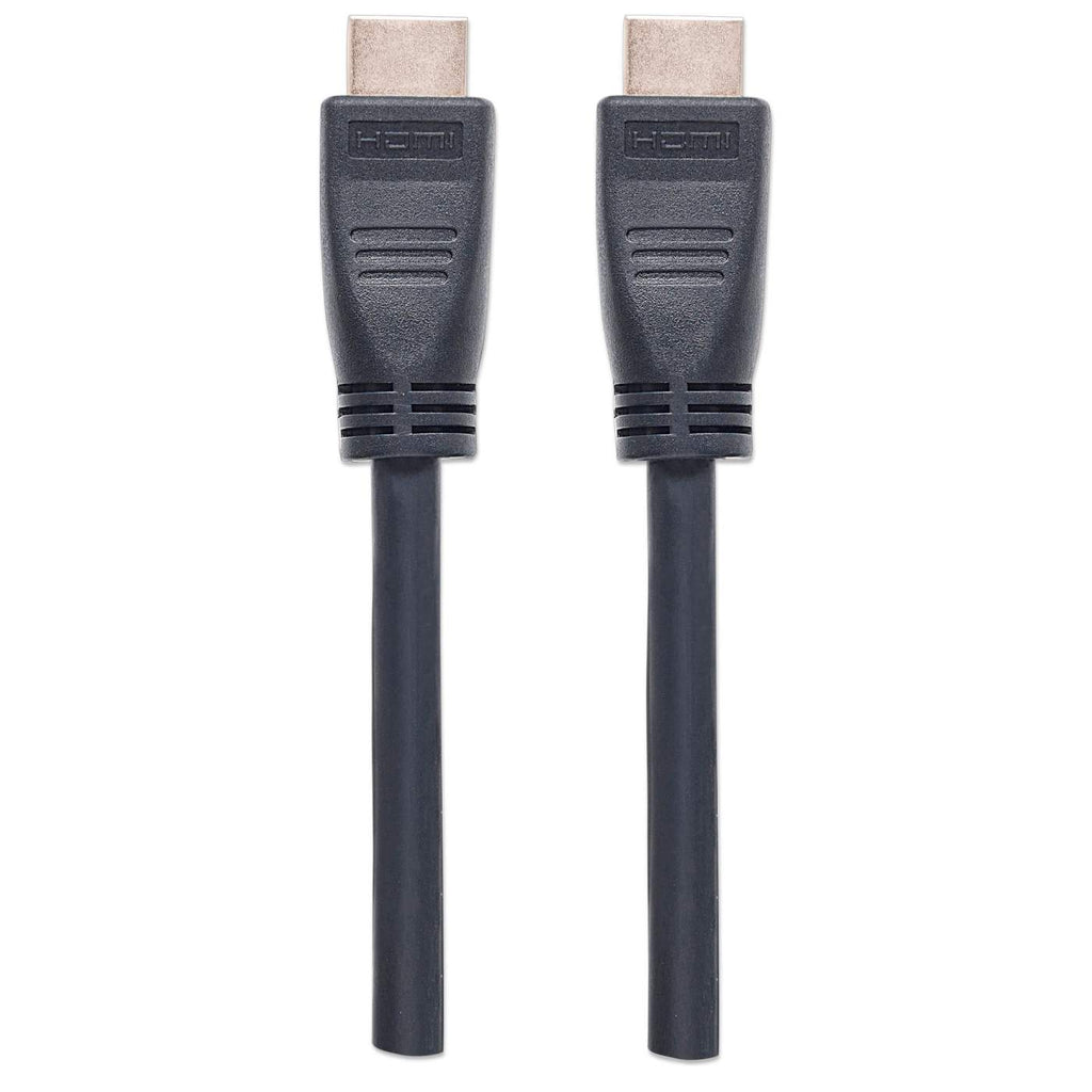 MANHATTAN HDMIKabel mit EthernetKanal CL3zertifiziert zur Wandinstallation HEC ARC 3D 4K60Hz SteckerStecker geschirmt schwarz 8m