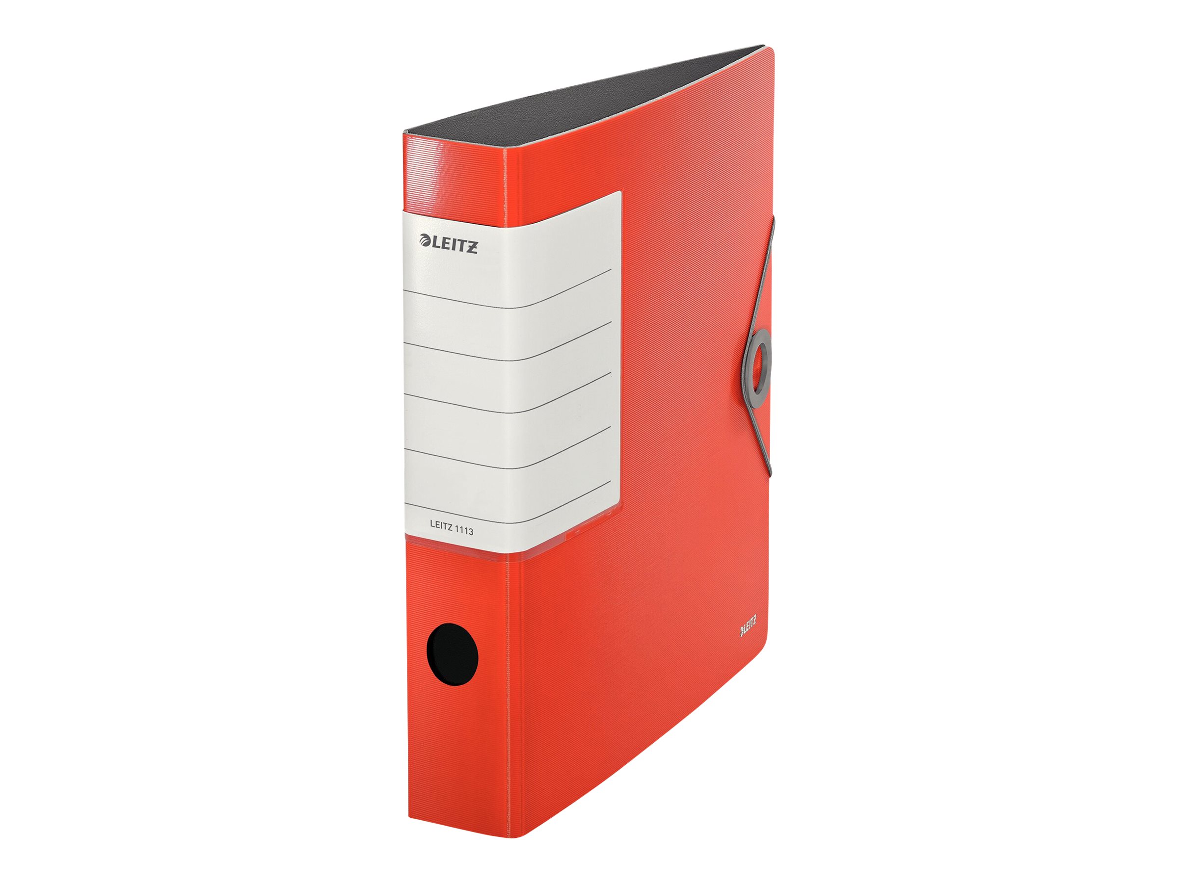 LEITZ Solid 1113 Ordner hellrot Kunststoff 6,2 cm DIN A4