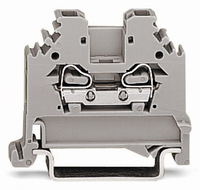 Wago Durchgangsklemme 2-Leiter 280-101 2,5qmm grau