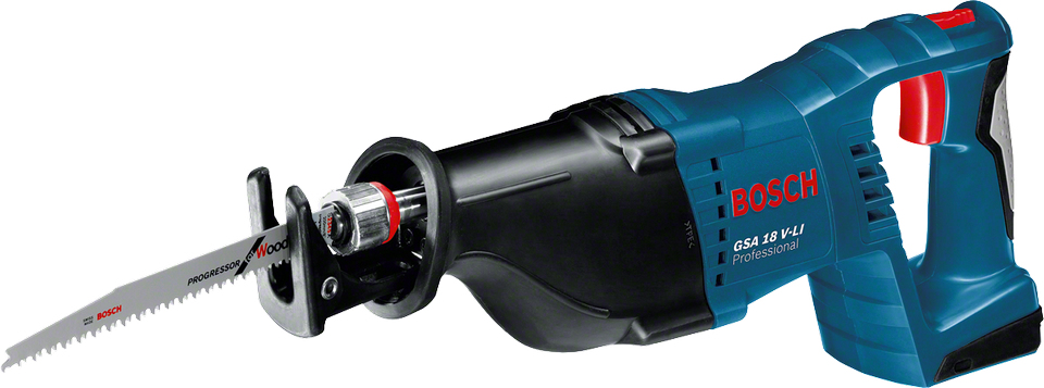 BOSCH Professional GSA 18 VLI AkkuSäbelsäge 18,0 V, mit 2 Akkus