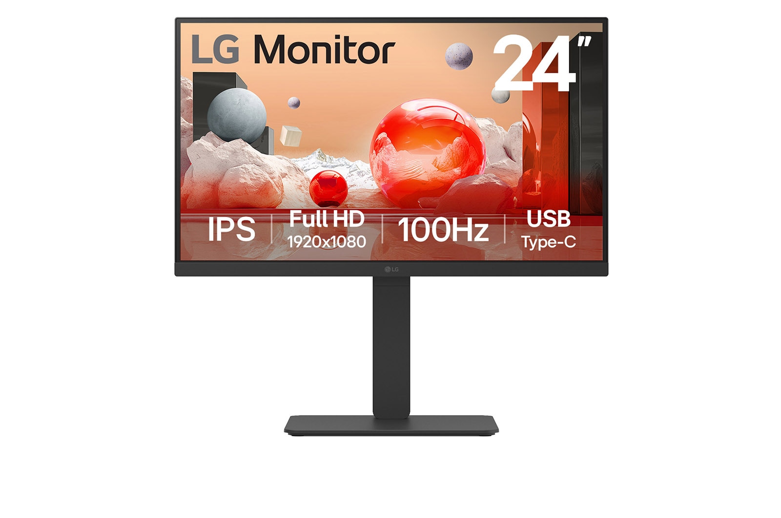 LG 24BA750-B.AEU 60,4cm 23,8Zoll IPS Monitor 1920x1080 16:9 HDMI DP Black LG 24BA750-B.AEU 60,4cm 23,8Zoll IPS Monitor 1920x1080 16:9 HDMI DP Black
