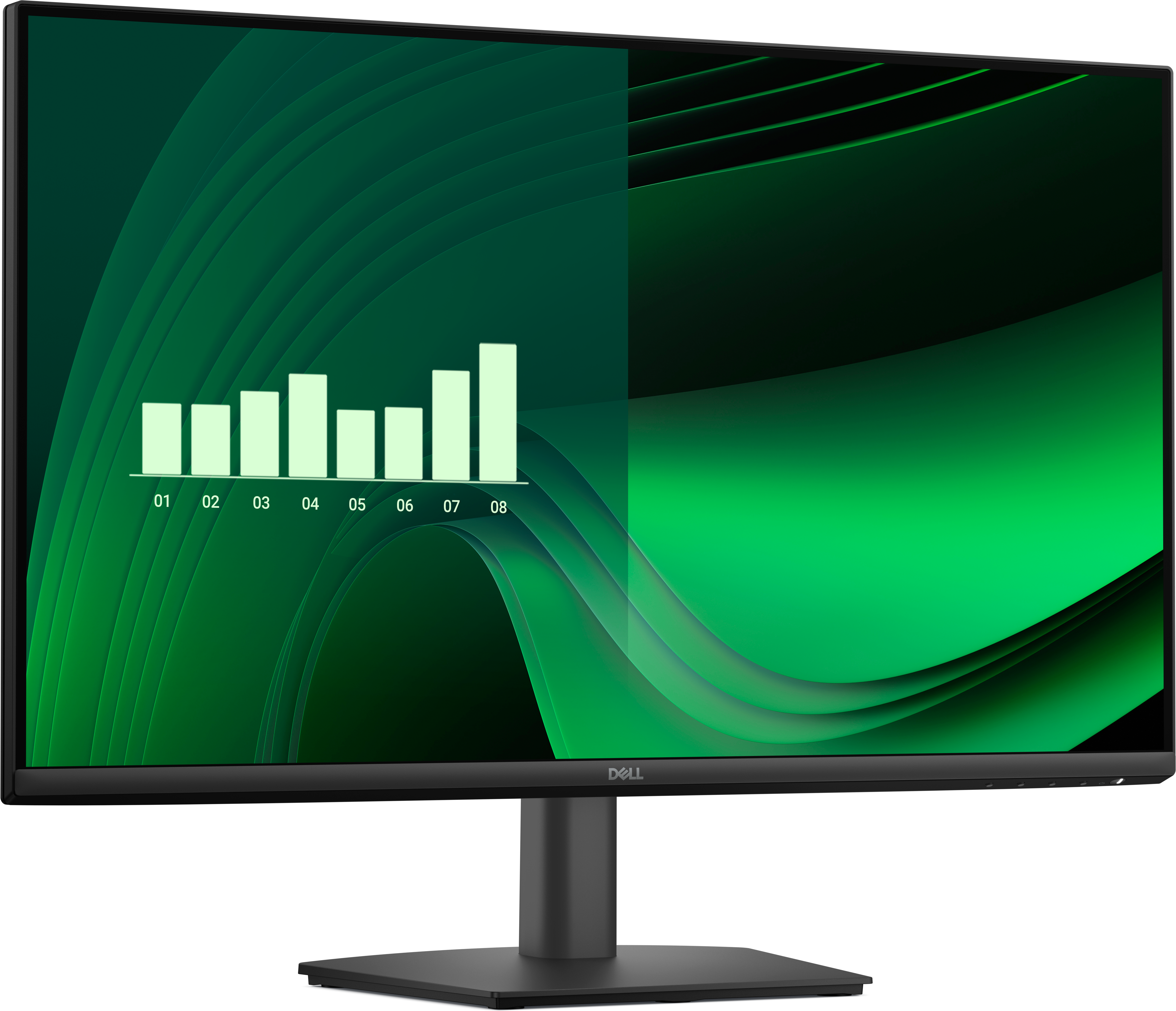DELL Pro 27 Monitor E2725HM 68,47cm 27Zoll IPS 1920x1080 169 300cdm2 100Hz HDMI DP VGA