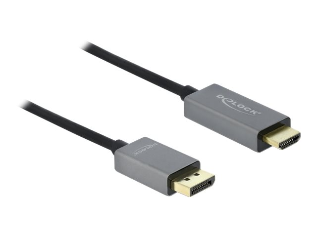 Adapter DisplayPort HDMI STBU aktiv DeLOCK Black 2m