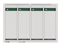 600 LEITZ Ordneretiketten 1686-00-85 grau