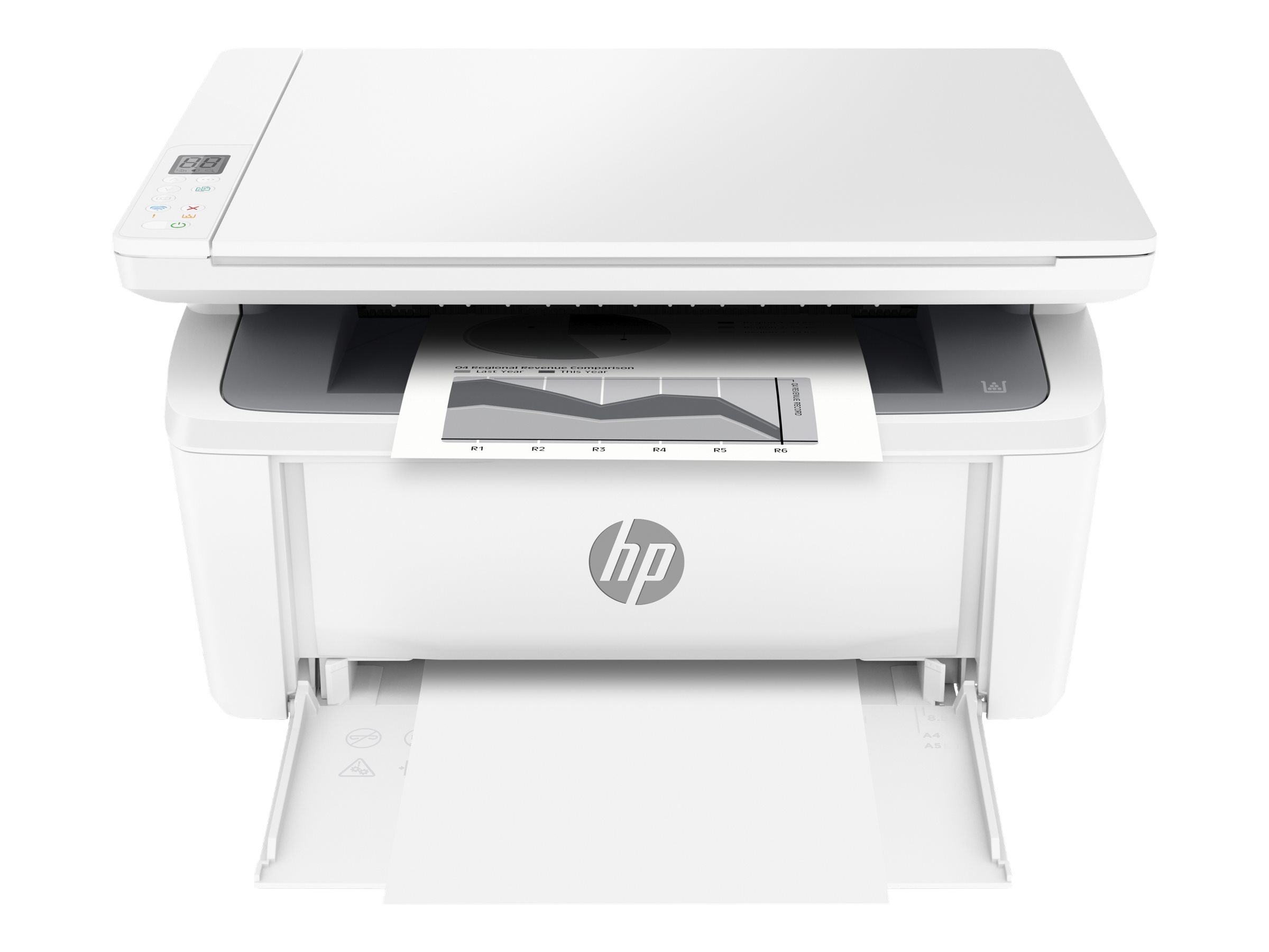 HP LaserJet MFP M140w 3 in 1 Laser-Multifunktionsdrucker grau