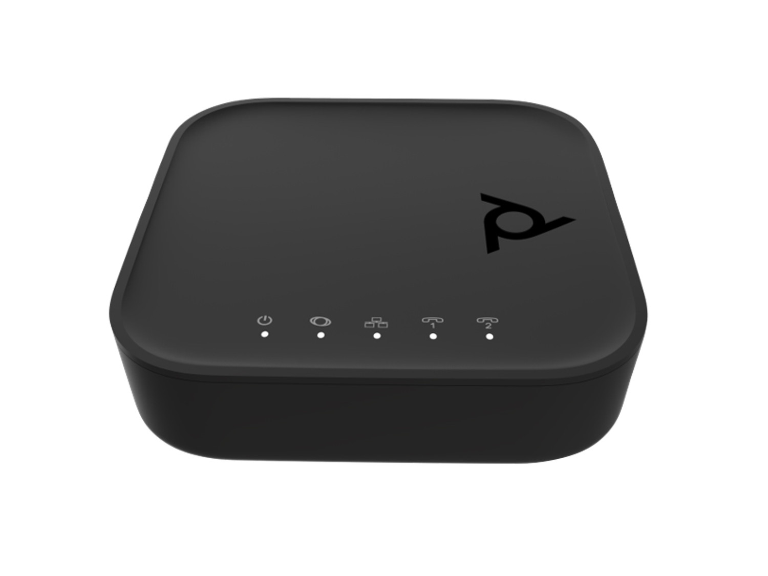 HP Poly ATA 402 2FXS VoicePort VoIP-Adapter