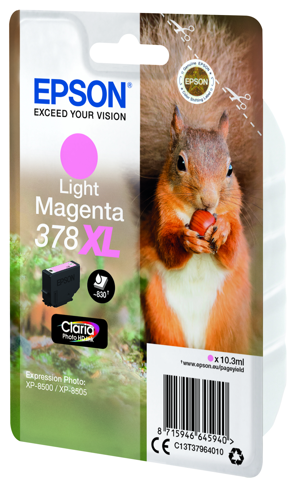 EPSON 378XLT37964 light magenta Druckerpatrone