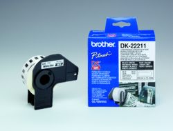 Brother DK-22211 - Weiß - Rolle (2,9 cm x 15,2 m) Etiketten