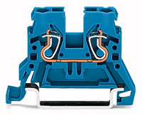 Wago Durchgangsklemme 870-904 2L-D TS35 blau