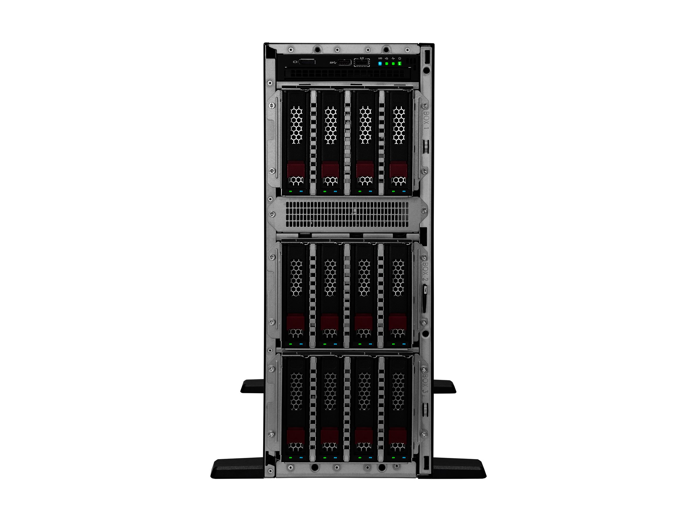 HPE ProLiant ML350 Gen11 Tower XeonG 5515 8Core 32GHz 2x32GBR 8xSFF Hot Plug 2x480GB SSD MR408io 2x1000W Server