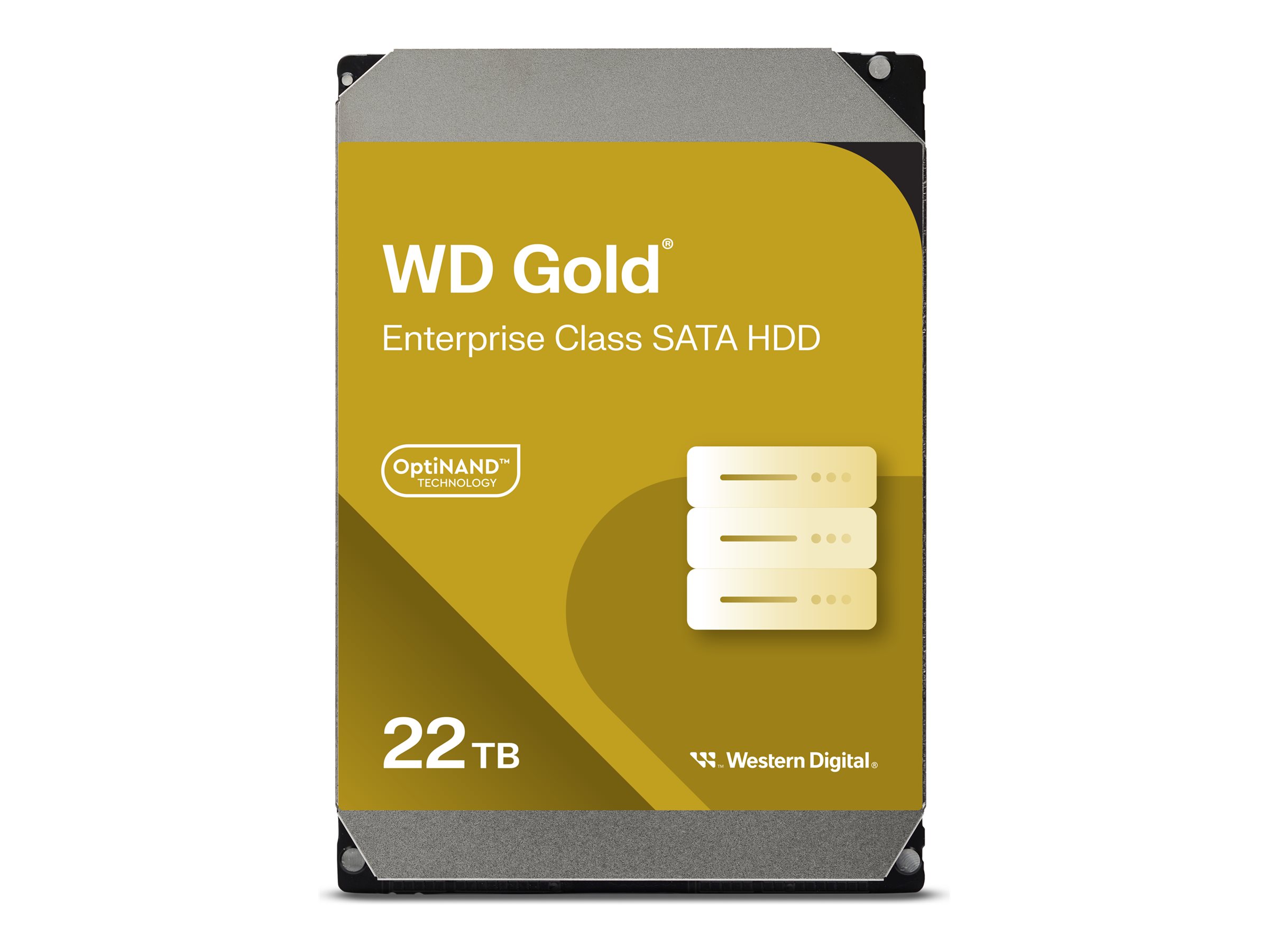 WD Gold Enterprise Class 22TB SATA 6Gb/s HDD 8,89cm 3,5Zoll internal 7200Rpm 512MB Cache 24x7 Bulk WD Gold Enterprise Class 22TB SATA 6Gb/s HDD 8,89cm 3,5Zoll internal 7200Rpm 512MB Cache 24x7 Bulk